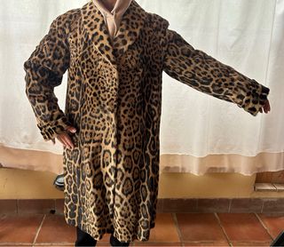 Pelliccia Giaguaro Maculata Lunga