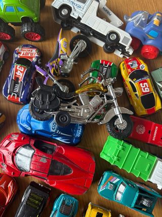Lote coches de juguete