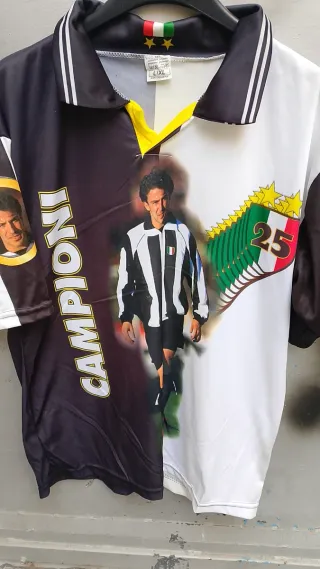 Maglia calcio Juventus Campioni con Del Piero L/xl