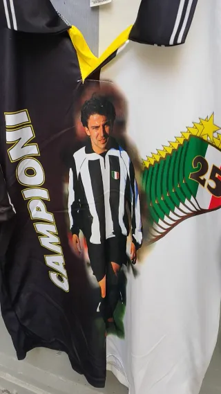 Maglia calcio Juventus Campioni con Del Piero L/xl