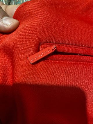 Adidas Felpa Rossa con Zip