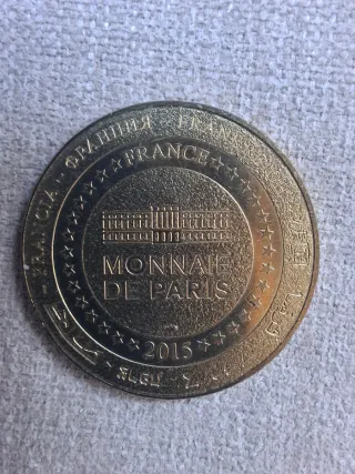 Moneda París Torre Eiffel Notre Dame