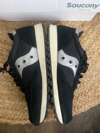 Saucony Jazz Original Scarpe Uomo Nero Argento