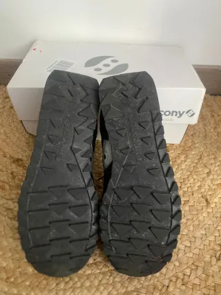 Saucony Jazz Original Scarpe Uomo Nero Argento