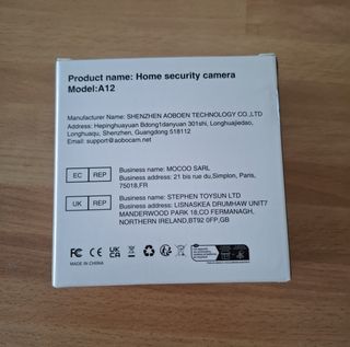 AOBOCAM Mini Telecamera WiFi Interno A12 – 1080