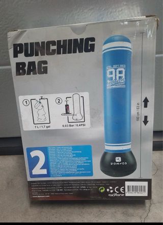 Saco de boxeo inflable Domyos