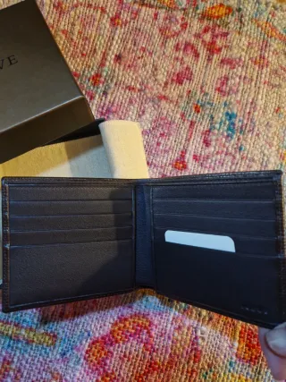 Cartera Loewe Billetero America Marrón