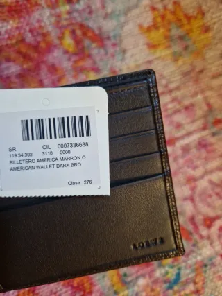 Cartera Loewe Billetero America Marrón