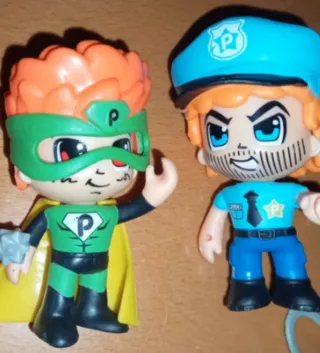 5 statuette Pinypon Action con Accesorios