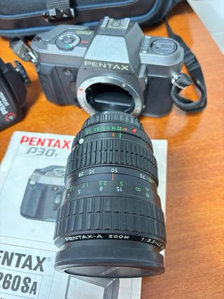 Cámara Pentax P30t + Objetivo 28-80mm