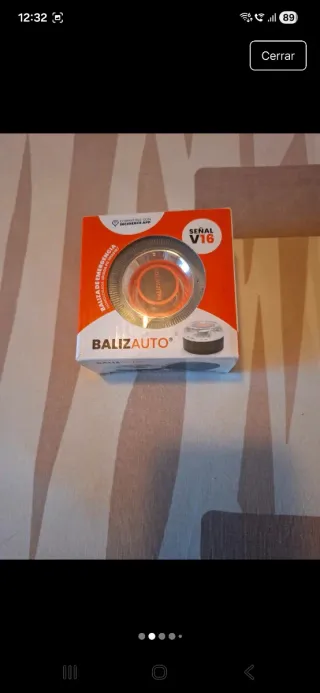 Luz de emergencia baliza