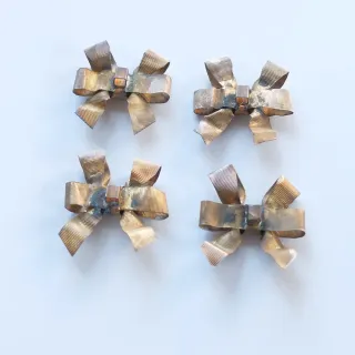 4 Lazos Dorados Vintage  Francéses