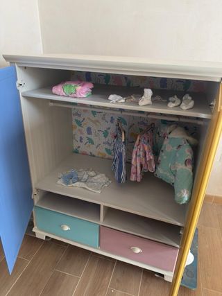 Armario de madera. Pieza unica