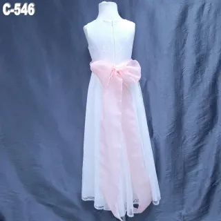 Vestido Comunión Talla 8 Blanco Encaje