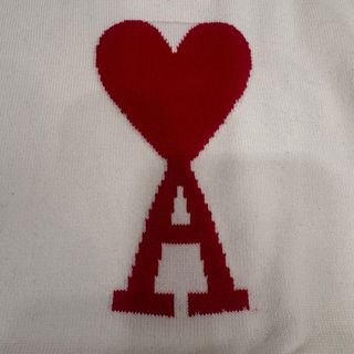 Jersey Ami Paris Corazón Rojo Blanco