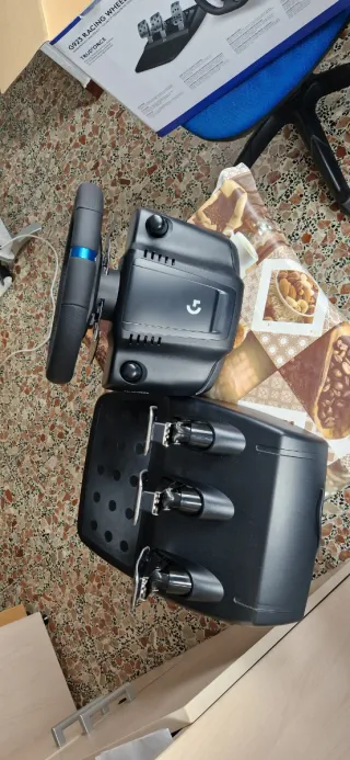 Volante Logitech PS4, PS5, PC con Soporte