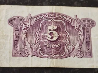 Billete 5 Pesetas Banco de España 1935