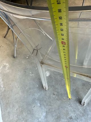 Silla kartell Trasparente