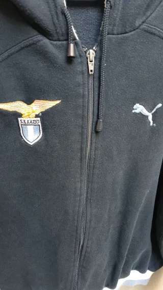 Felpa Lazio Puma con zip tg M