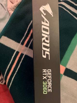 Tarjeta Gráfica Aorus RTX 3060 Elite 12GB