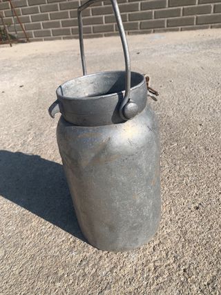 Bidone latte antico 5L da collezione