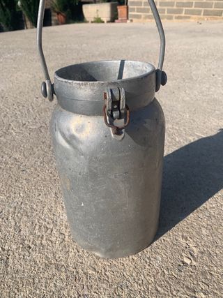 Bidone latte antico 5L da collezione