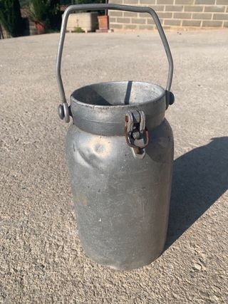Bidone latte antico 5L da collezione
