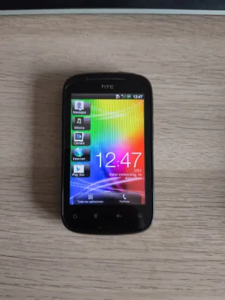 Móviles HTC Negro y Gris