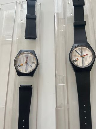 Coppia Orologi Vintage Q8 Swiss Parts
