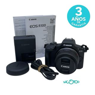 Cámara Canon EOS R100 18-45mm 25MP