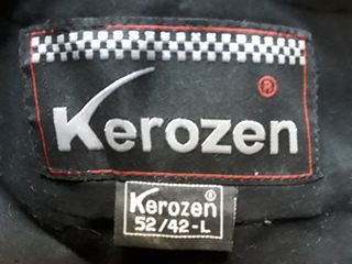 Pantalón Moto Kerocen Rojo y Negro