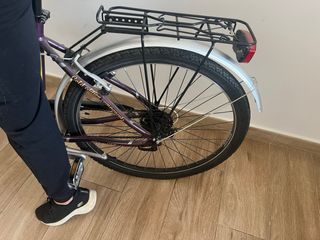 Bicicleta Paseo Mujer Morada wolfbike