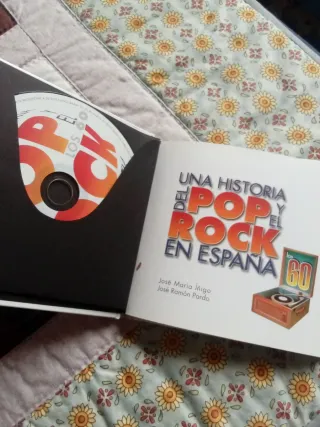 2 CD + Libro Historia del Pop Rock en España