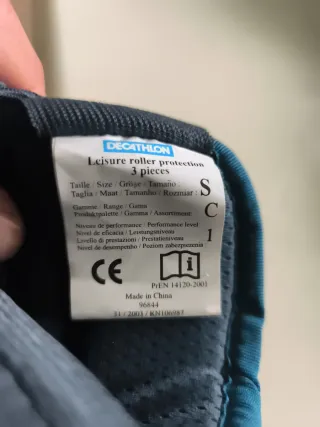 Rodilleras y coderas (DECATHLON)para patinaje