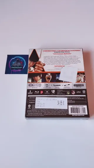 La Naranja Mecánica Titans of Cult Steelbook 4K+BR