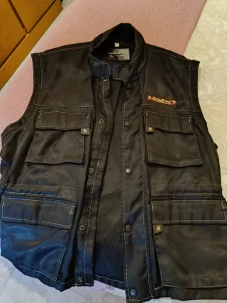 Chaleco motero malla interior