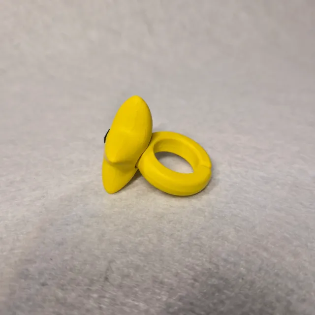 Anillo Super Mario Estrella Amarillo