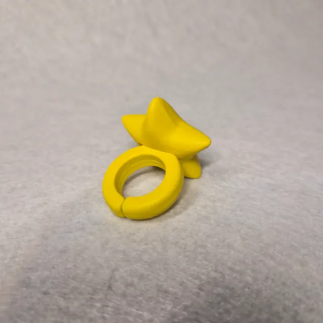 Anillo Super Mario Estrella Amarillo