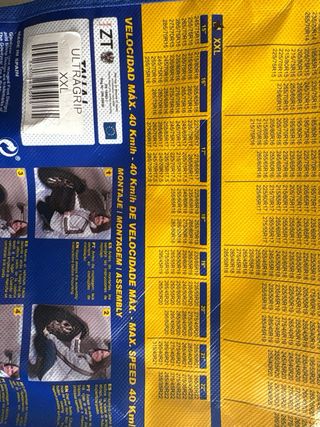 Fundas Nieve Goodyear Textiles 2uds talla XXL