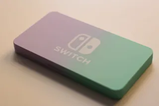 Funda Nintendo Switch Degradado Morado/Verde