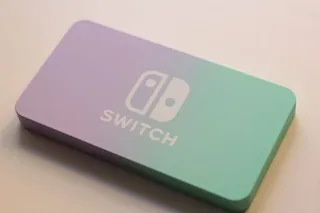 Funda Nintendo Switch Degradado Morado/Verde