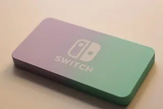 Funda Nintendo Switch Degradado Morado/Verde