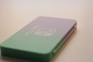 Funda Nintendo Switch Degradado Morado/Verde