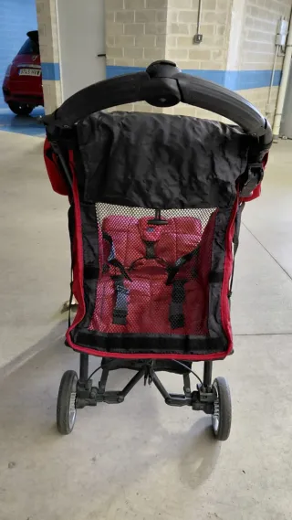 Carro City Mini Zip plegable rojo