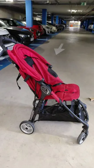 Carro City Mini Zip plegable rojo