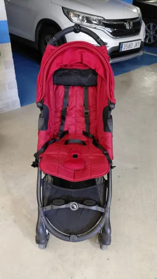 Carro City Mini Zip plegable rojo