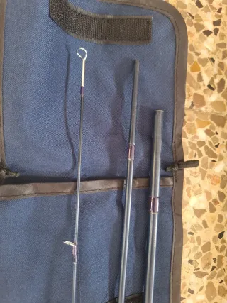 Caña de pesca a mosca