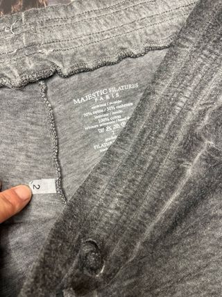 Pantalones grises soft touch