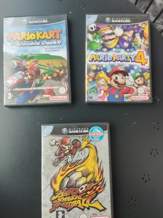 3 Juegos Nintendo GameCube: Mario