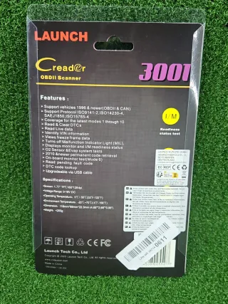 Lector de códigos Creader 3001 OBDII